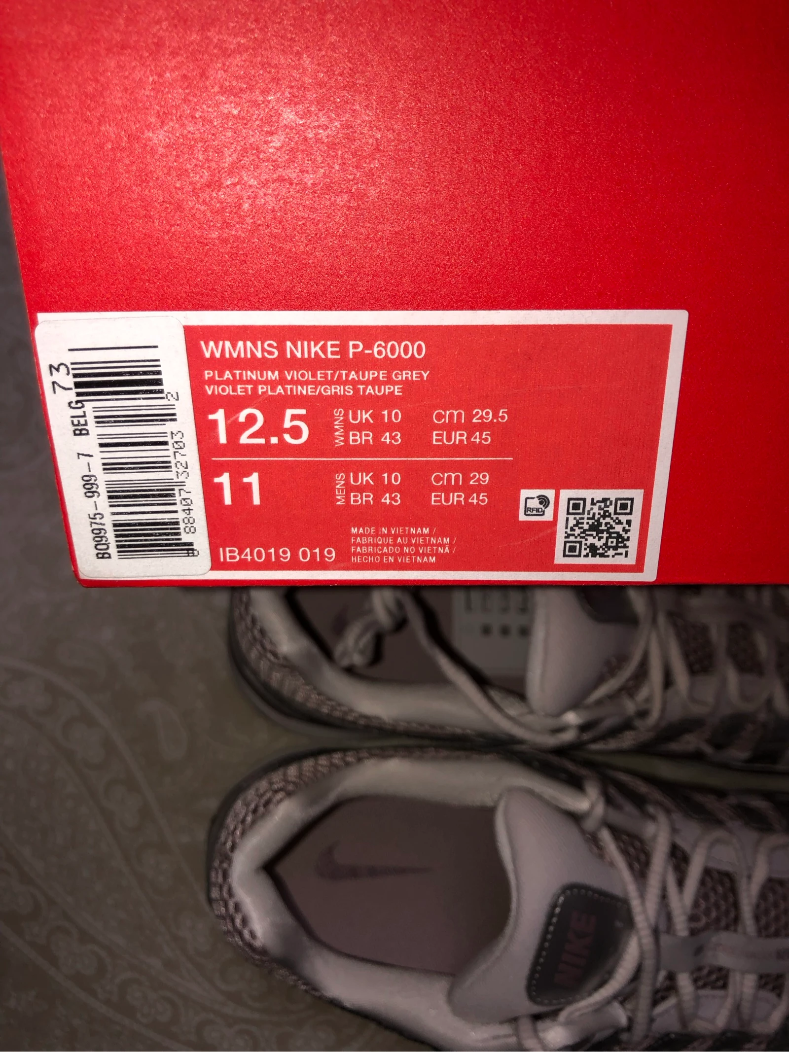 Nike P-6000 platinum violet pointure 45 – photo 9